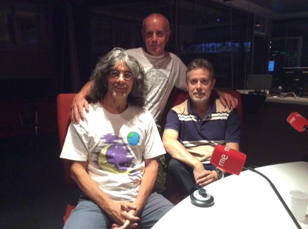 Con Miguel Blanco y Jesús Callejo en Espacio en Blanco 6 sept 2015